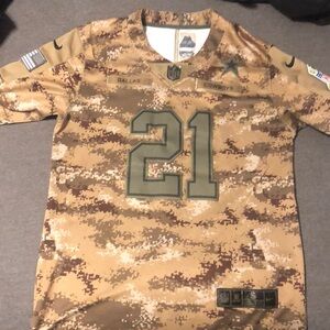 Dallas Cowboys Ezekiel Elliot Camouflage Jersey